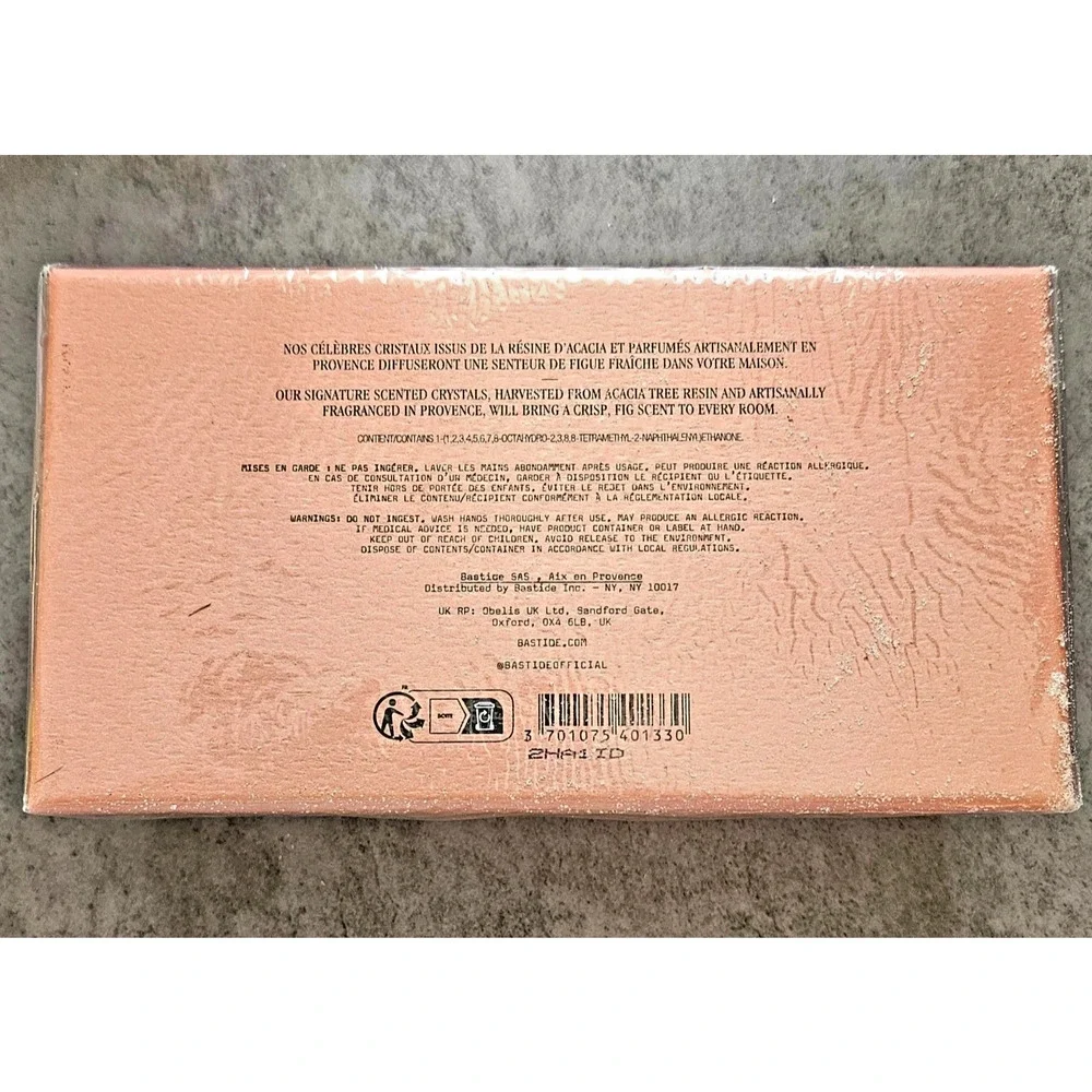 Bastide Figue D'Ete Fig Scented Potpourri Resin Crystals 700g/24.7 oz, Sealed